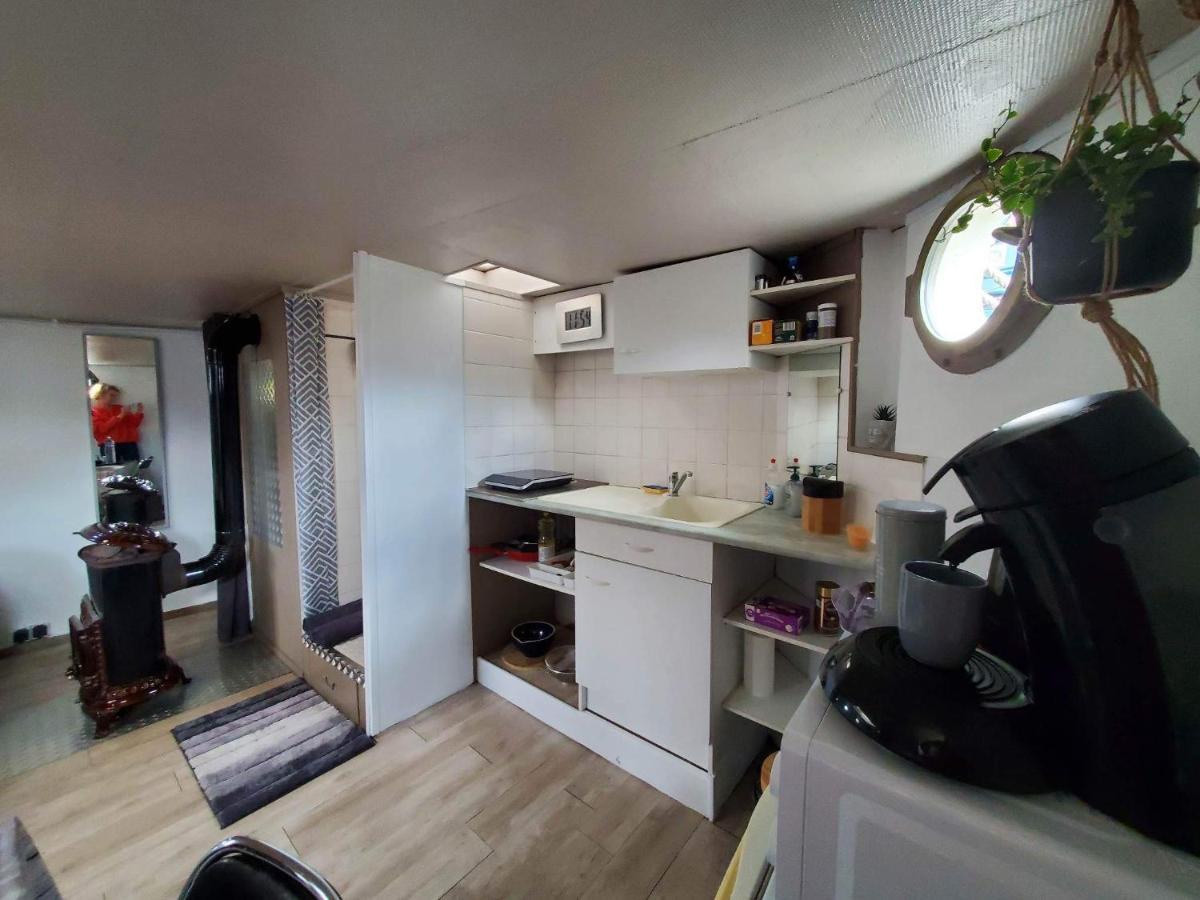 Appartement marinier dans Péniche Louise Michel Douai Exterior foto