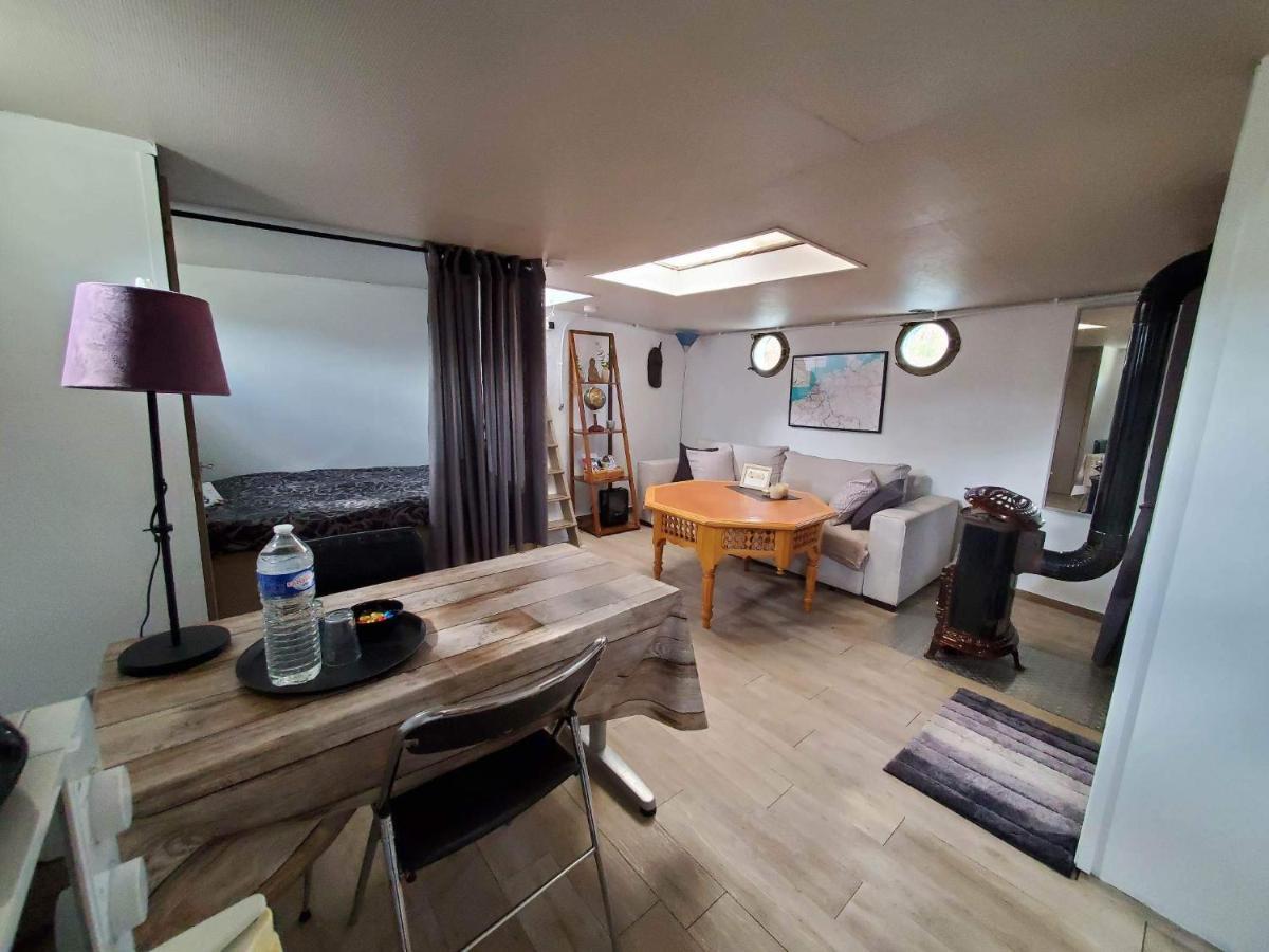 Appartement marinier dans Péniche Louise Michel Douai Exterior foto