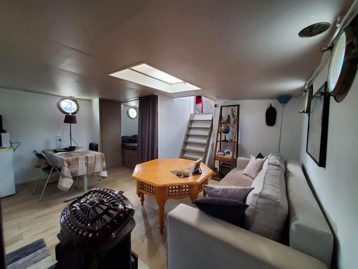 Appartement marinier dans Péniche Louise Michel Douai Exterior foto