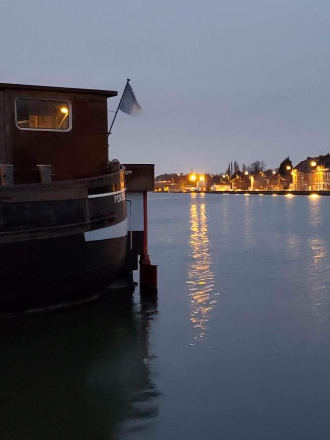 Appartement marinier dans Péniche Louise Michel Douai Exterior foto