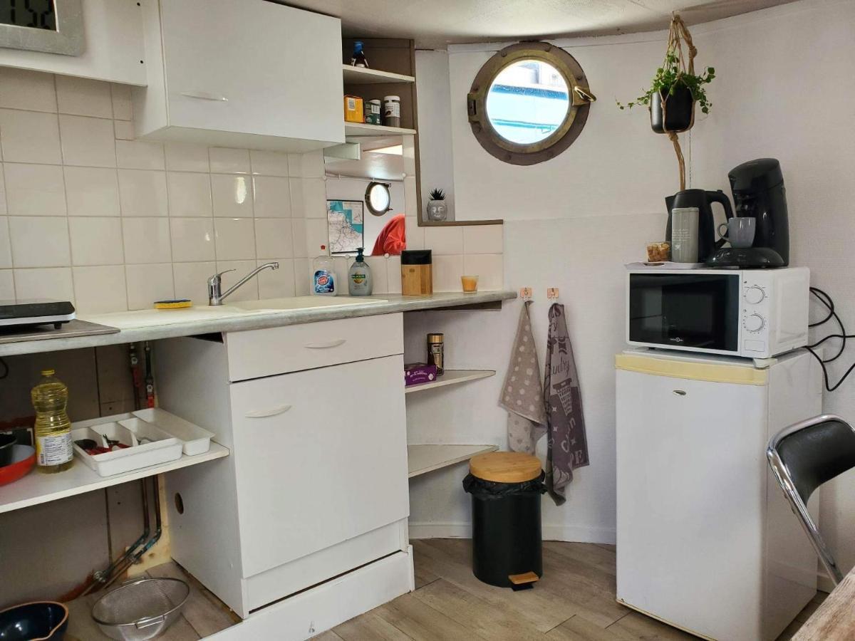 Appartement marinier dans Péniche Louise Michel Douai Exterior foto